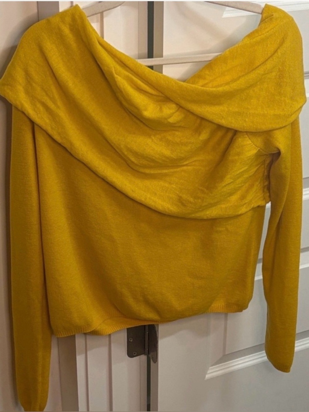 NWT Favorite Daughter The Charmed Top in Dijon - Size XL merino wool cozy warm - Picture 5 of 13